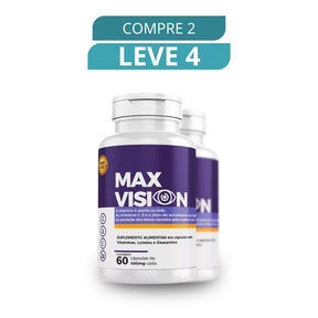 Max Vision 60 Cápsulas - Suplemento Natural + Frete Grátis