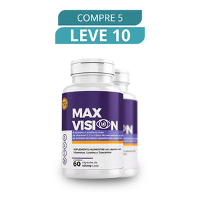 Max Vision 60 Cápsulas - Suplemento Natural + Frete Grátis