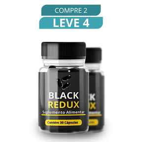 Black Redux 30 Cápsulas - Suplemento Natural + Frete Grátis