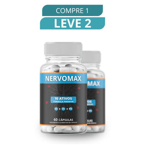 Nervomax 60 Cápsulas - Suplemento Natural + Frete Grátis