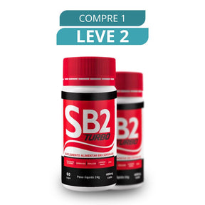 SB2 Turbo 60 Cápsulas - Suplemento Natural + Frete Grátis