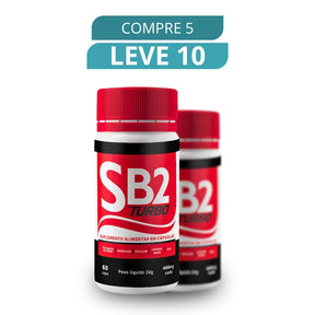 SB2 Turbo 60 Cápsulas - Suplemento Natural + Frete Grátis