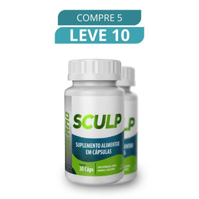 Sculp 30 Cápsulas - Suplemento Natural + Frete Grátis