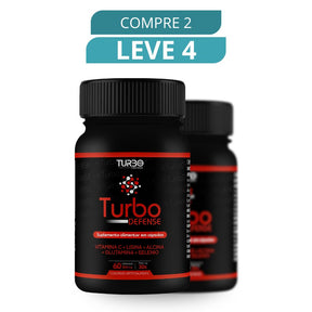Turbo Defense 60 Cápsulas - Suplemento Natural + Frete Grátis
