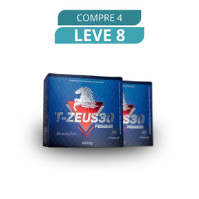 T-Zeus 30 Cápsulas - Suplemento Natural + Frete Grátis