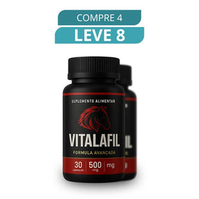 Vitalafil 30 Cápsulas - Suplemento Natural + Frete Grátis
